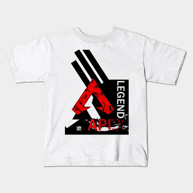 Apex legend style Kids T-Shirt by CB_design